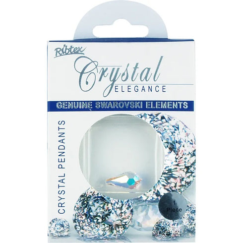 Swarovski Drop Shape Pendant Bead (available in 2 colours)